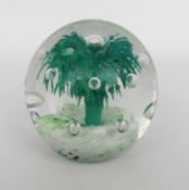 Vintage Glass Paperweight