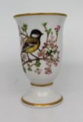 Franklin De Paris Oiseaux Chanteurs Vase Marsh Tits