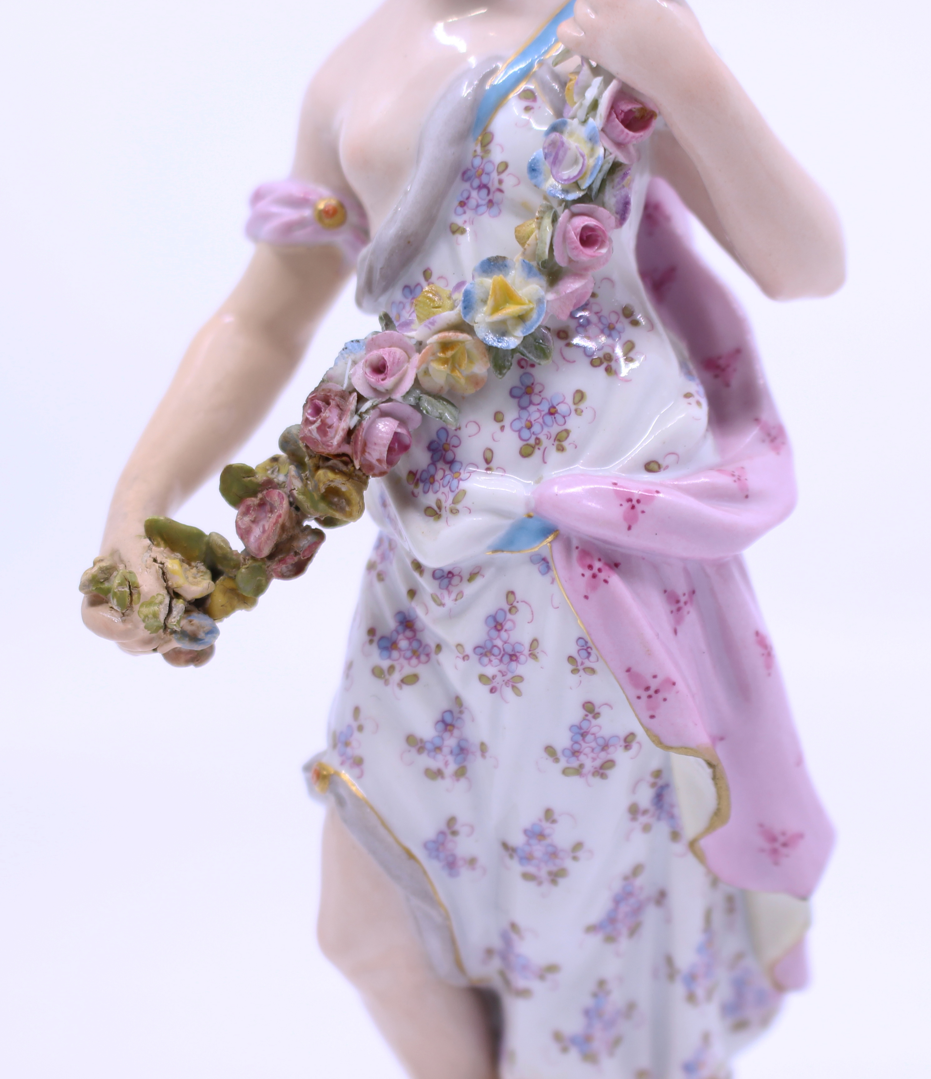 Set of 19th c. Meissen Four Seasons Figurines - Image 9 of 33