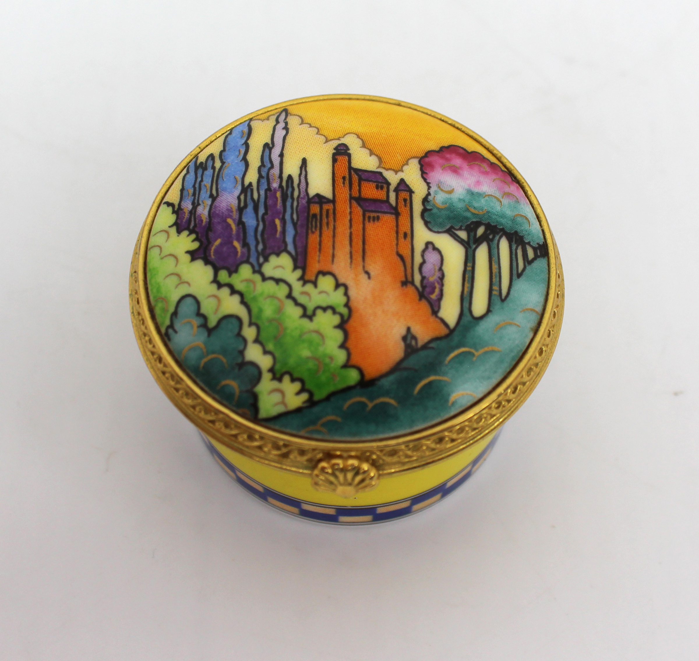 Royal Worcester Castles in the Air Connoisseur Collection Pill Box - Image 2 of 5