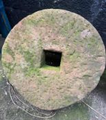 Antique Millstone Grindstone