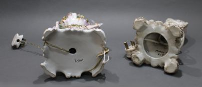 Pair of Italian Porcelain Table Lamps