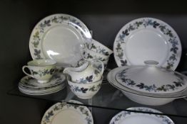 Royal Doulton Burgundy Pattern Dinner Service