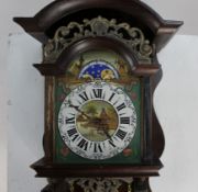 Chain Driven Wall Clock with Painted Face