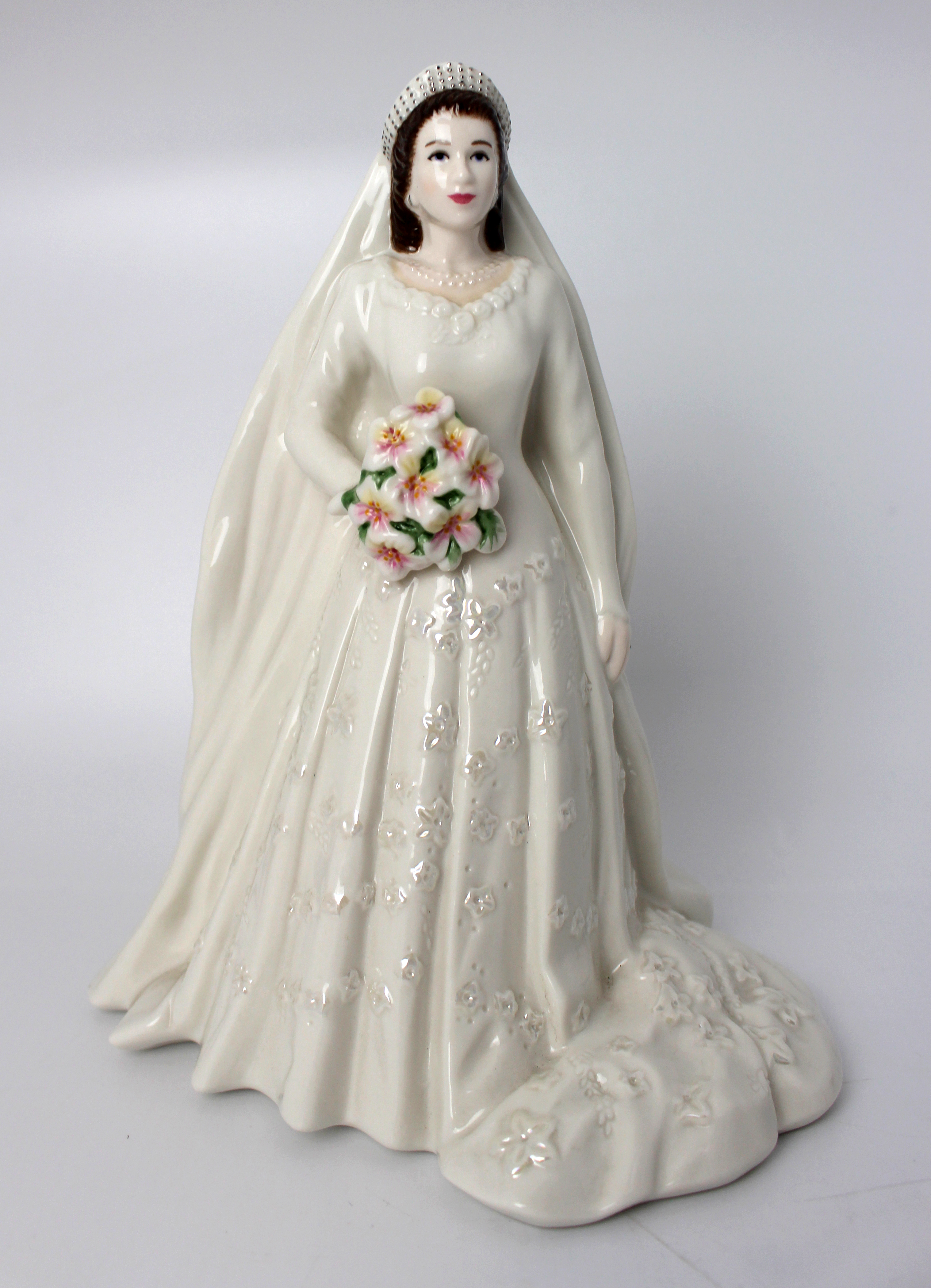 Royal Worcester Elizabeth II Wedding Figurine