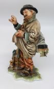 Capodimonte Tramp Patching His Coat by Tyche Bruno