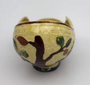 H.J.Wood Indian Tree Boat Shaped Bowl