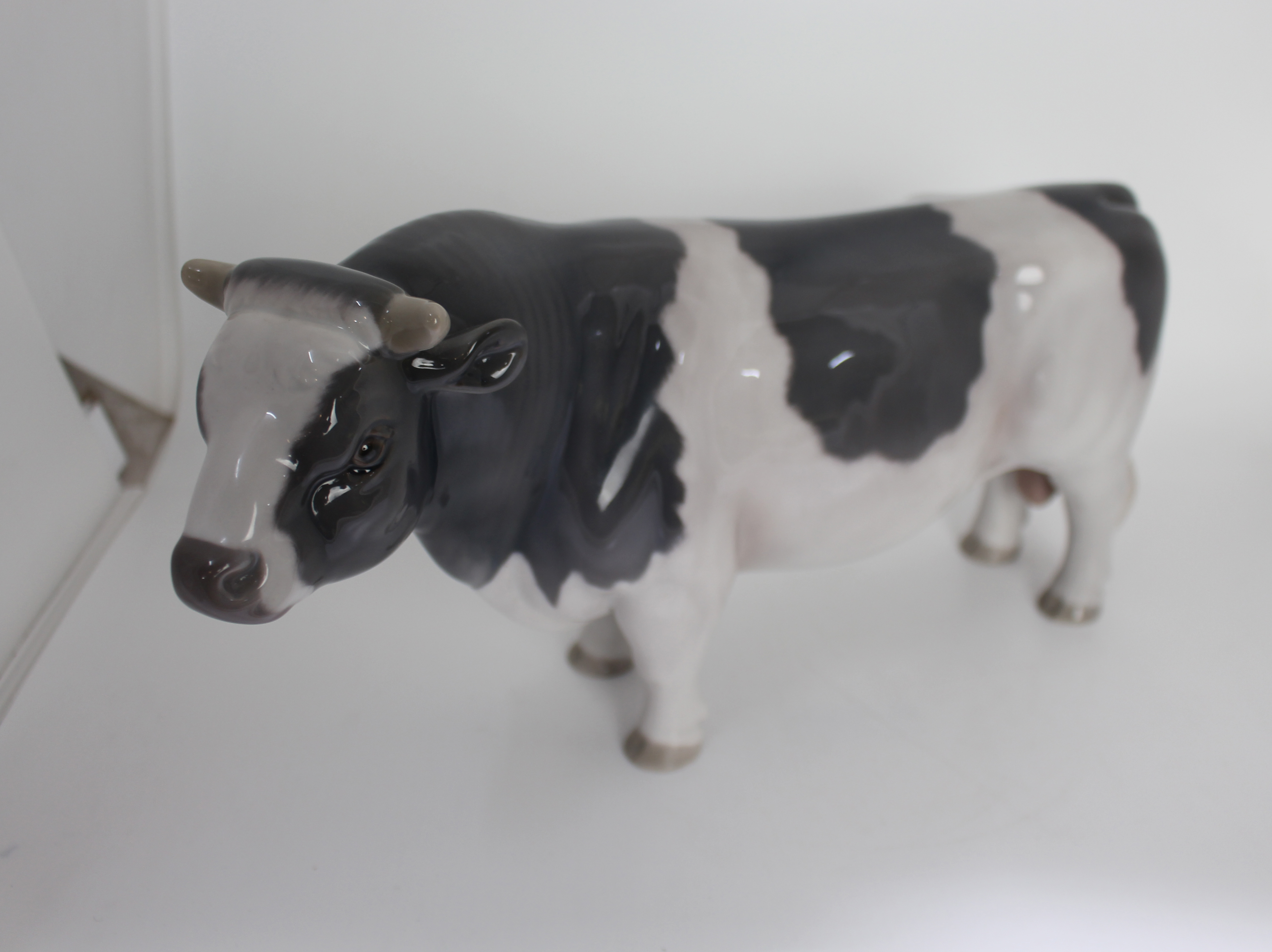 Bing & Grøndahl Copenhagen Denmark Porcelain Bull Sculpture #2121 - Image 5 of 5