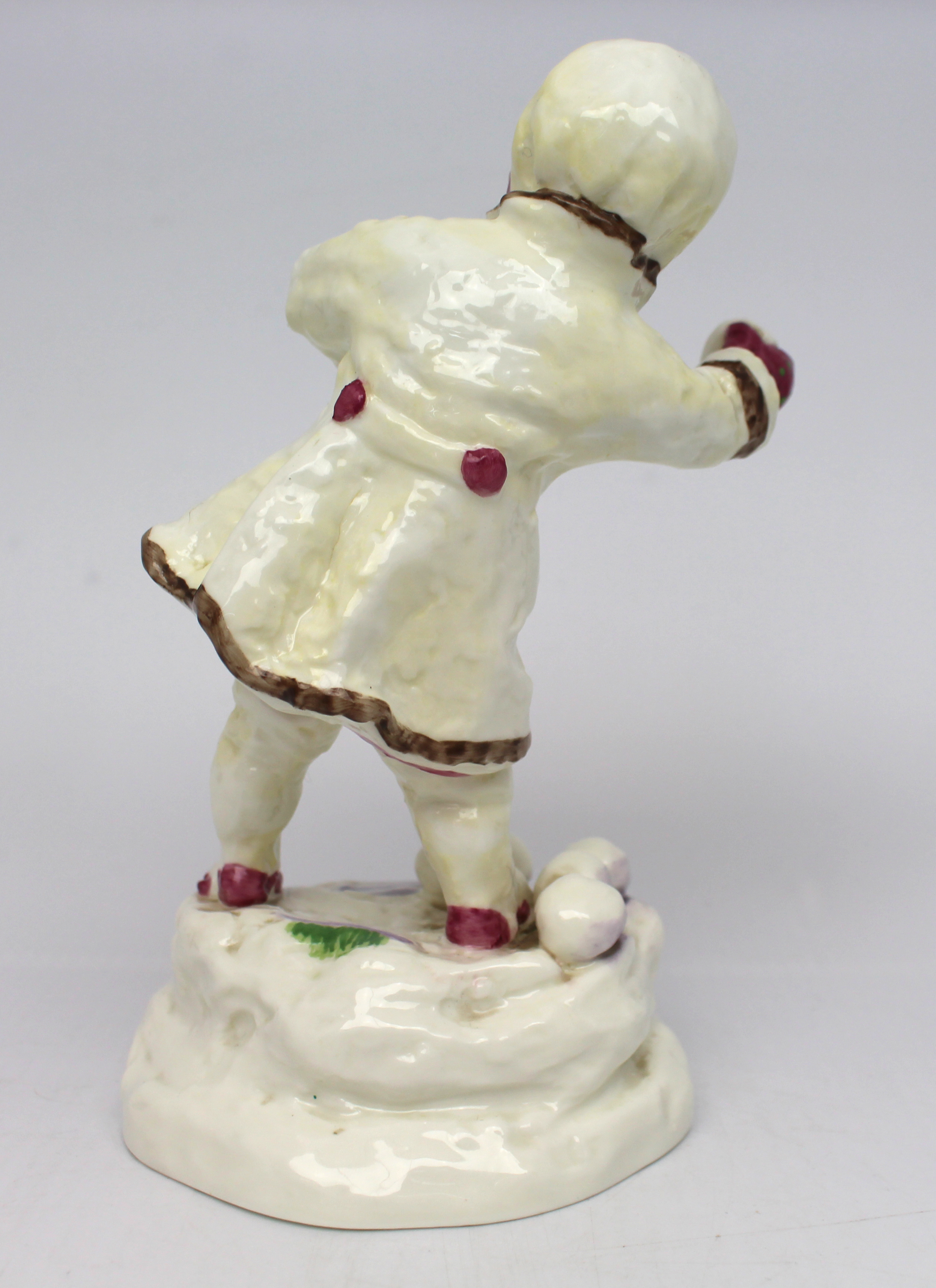 Royal Worcester Months of the Year Figurine December 3458 - Image 4 of 4