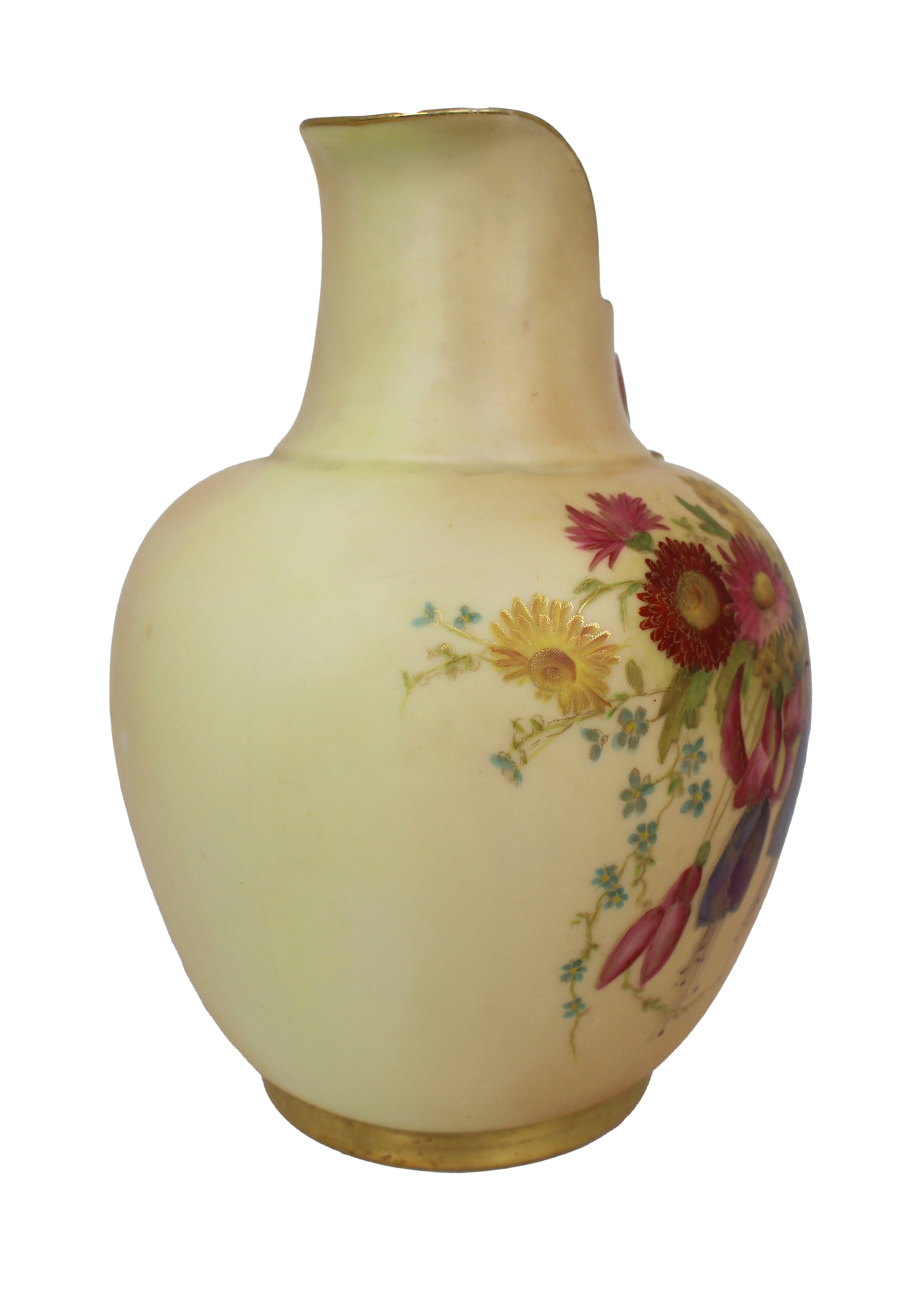 Royal Worcester Blush Ewer 1897 - Image 2 of 6