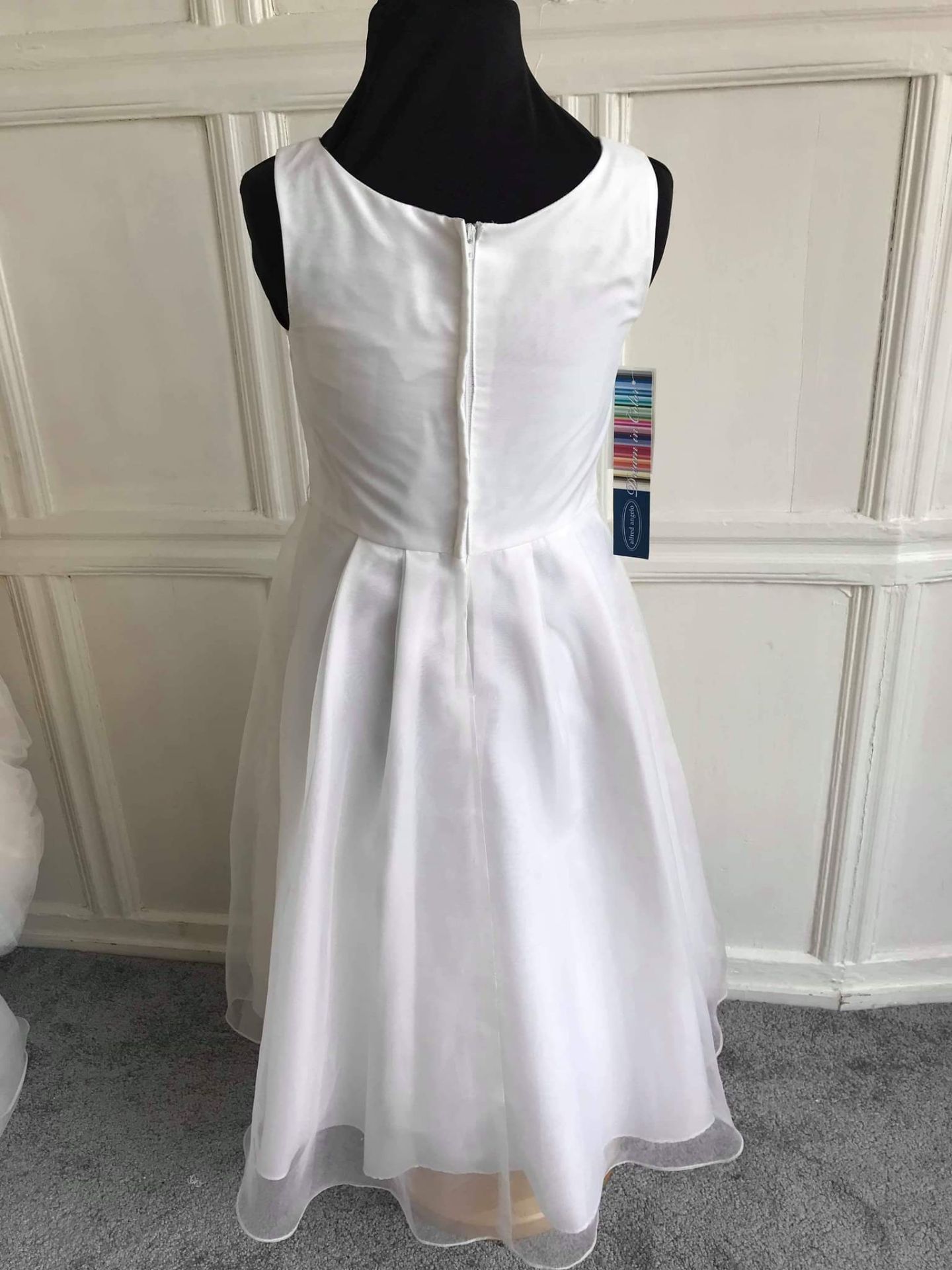 Alfred Angelo Flowergirl Dress RRP £159 Ivory Age 8 - Image 3 of 3