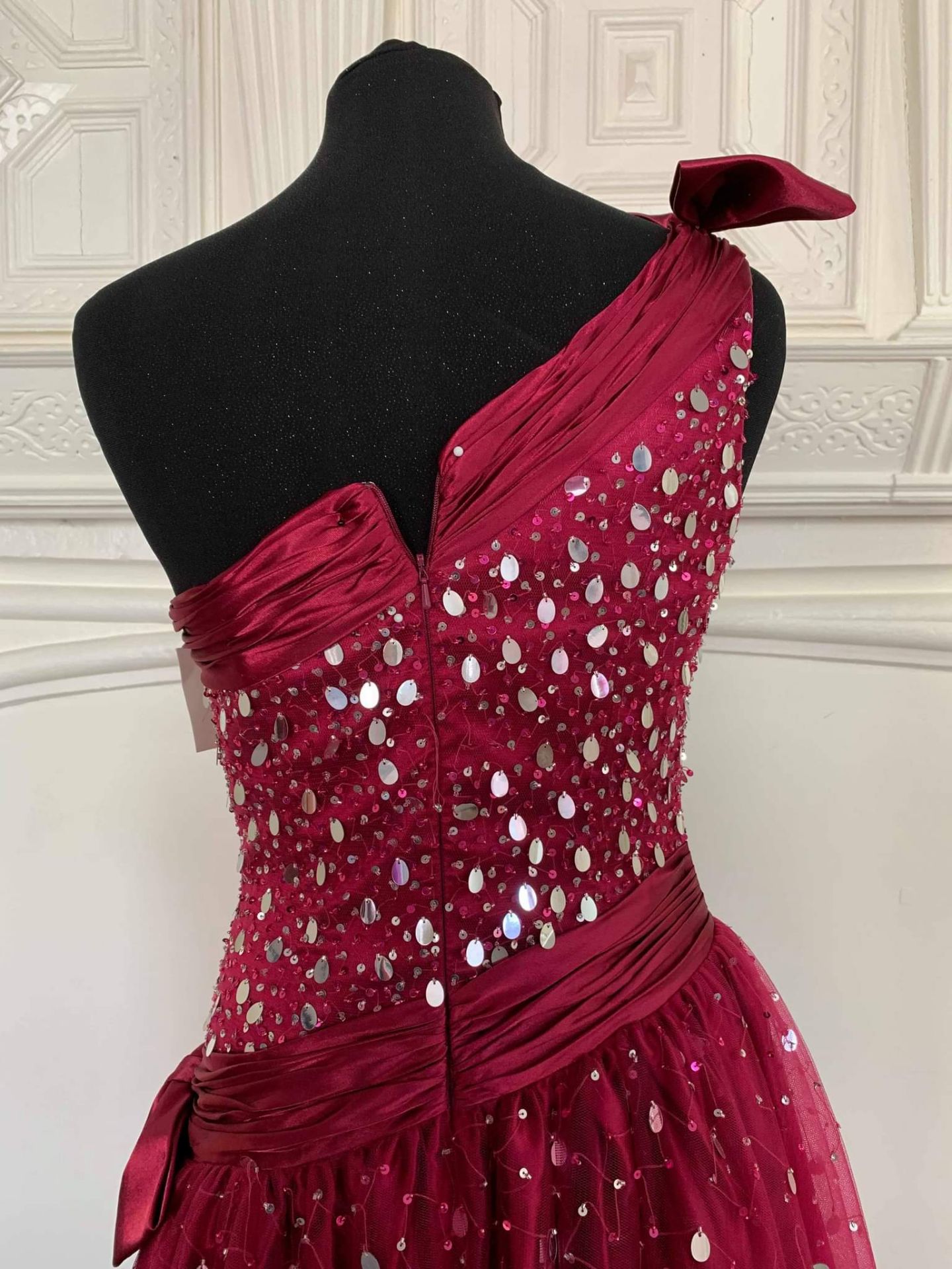 Ruby Prom Size 6 Deep Pink Prom Dress RRP £295 - Image 2 of 4