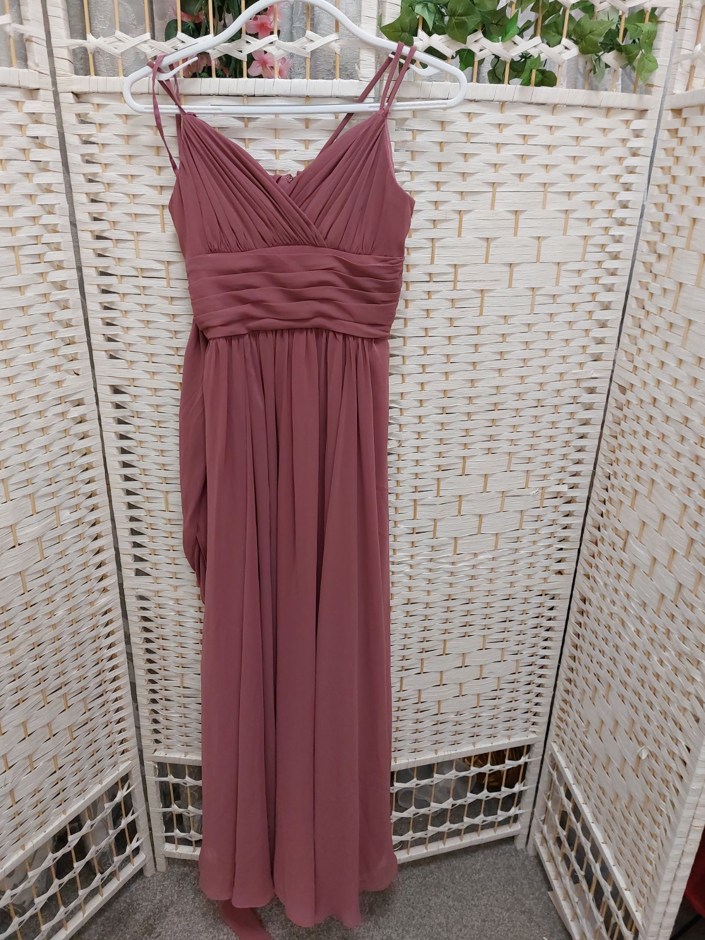 Alexia Prom Dress Child Approx. 10-12 Deep Rose