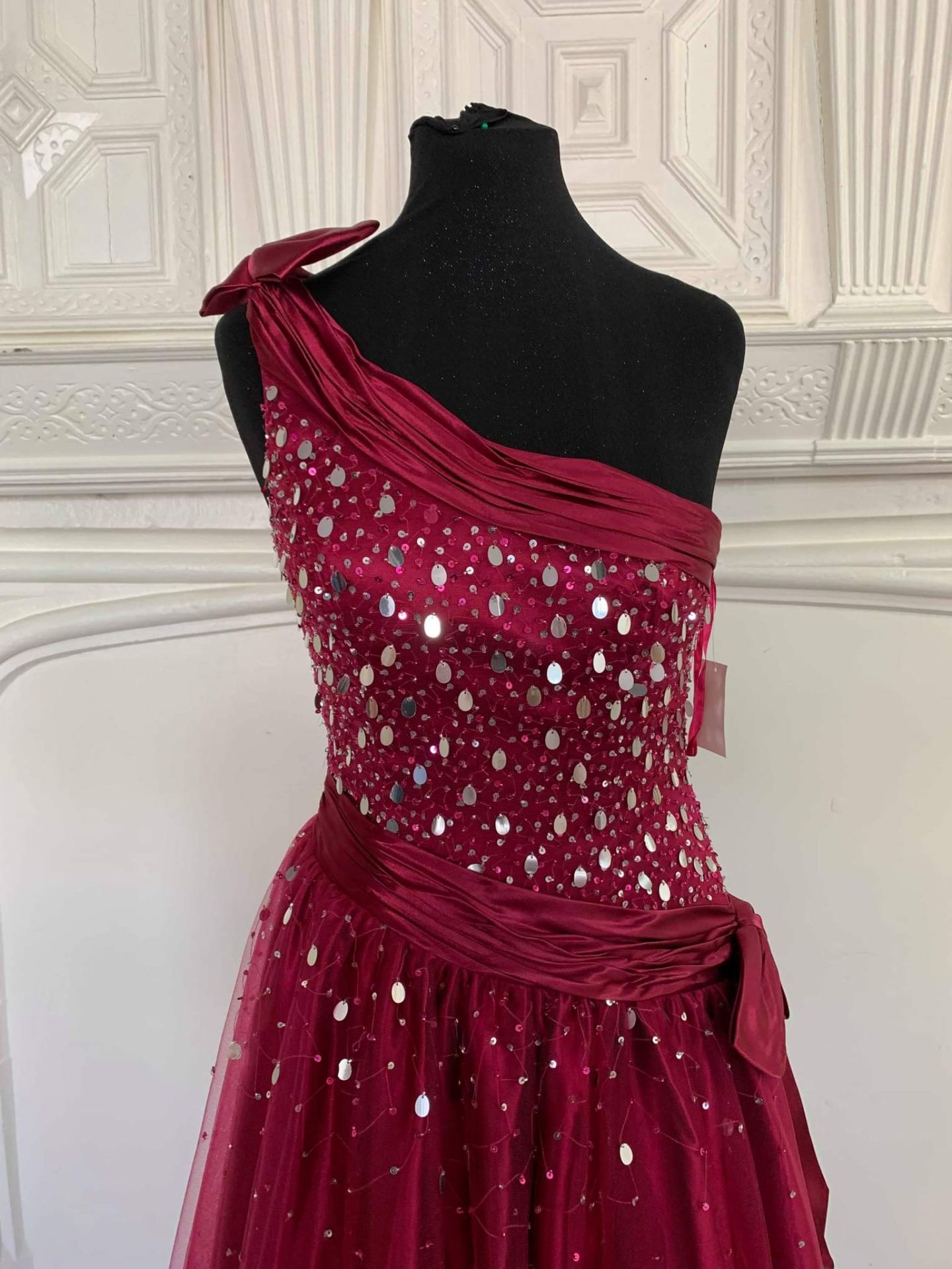 Ruby Prom Size 6 Deep Pink Prom Dress RRP £295 - Image 3 of 4