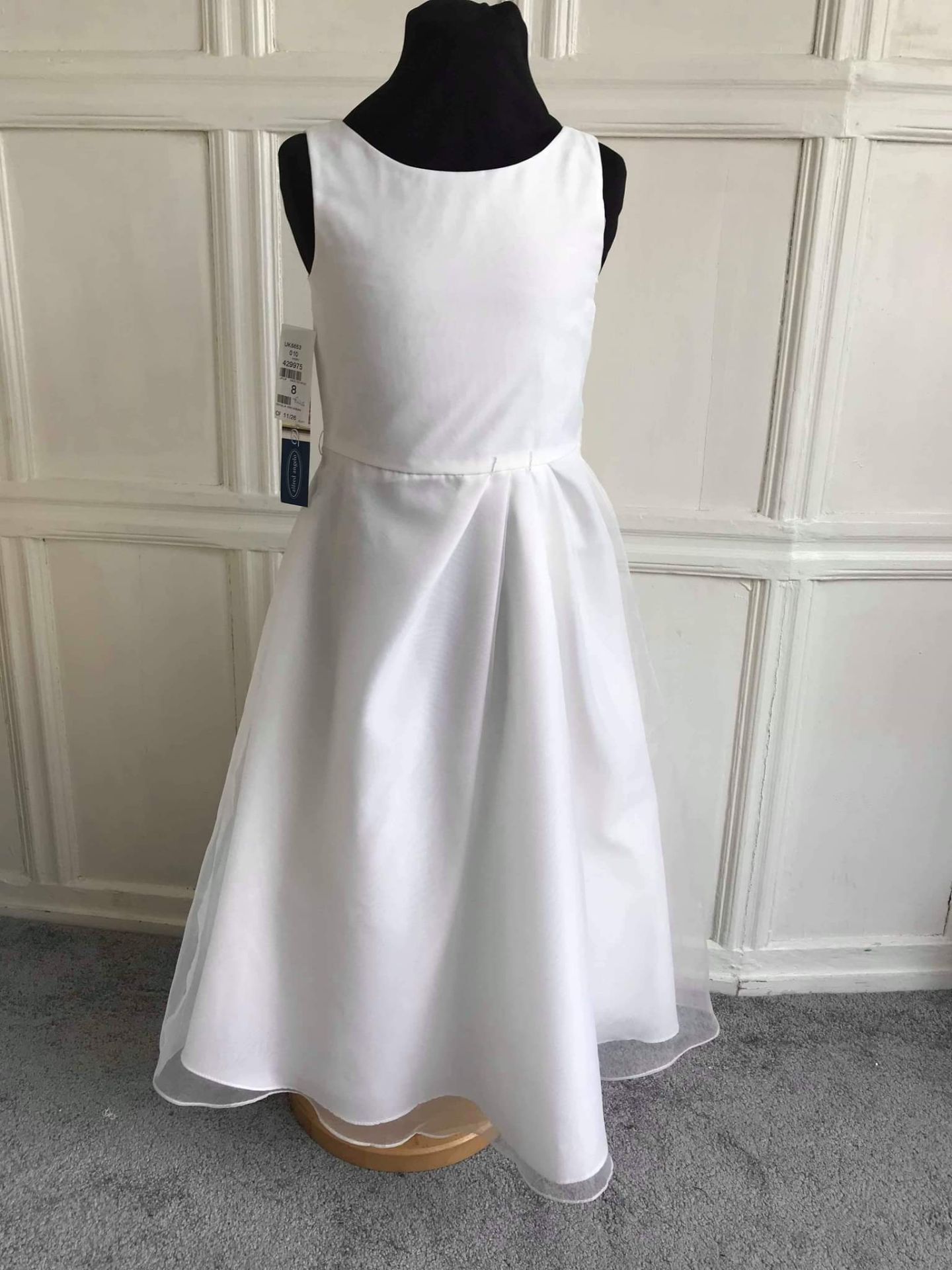 Alfred Angelo Flowergirl Dress RRP £159 Ivory Age 8 - Image 2 of 3