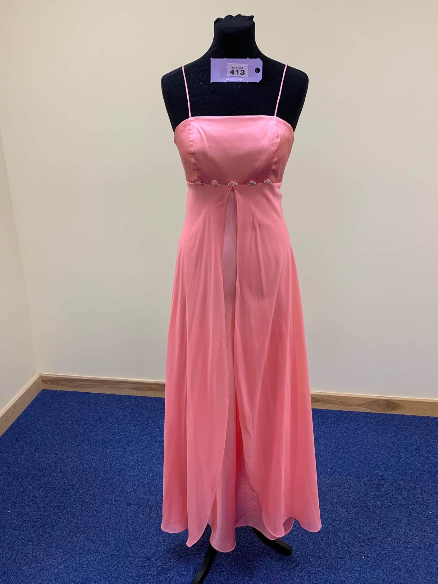 Peach Prom Dress Small/Medium - Image 2 of 3