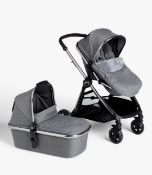 John Lewis 2 in 1 Pushchair - Gunmetal Grey BOXED