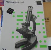 Area H6. Quality Microscope Set Looks New.