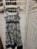Black and White Dress Approx. Age 6 To 8