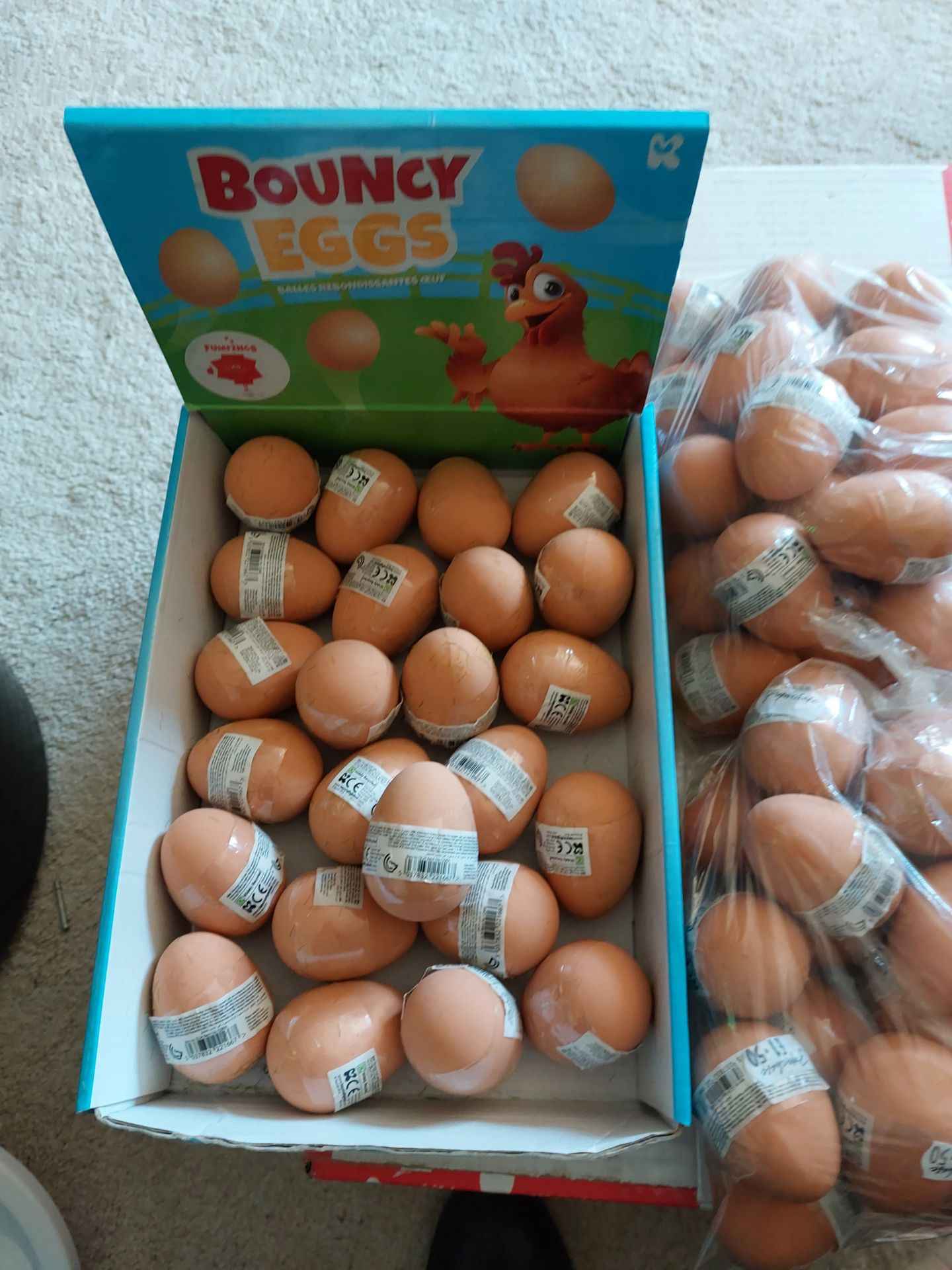 Box of 24 Bouncy Eggs