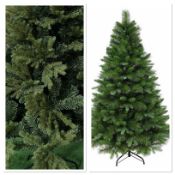 1 x 6FT Christmas Tree With Mixed Spruce Branches