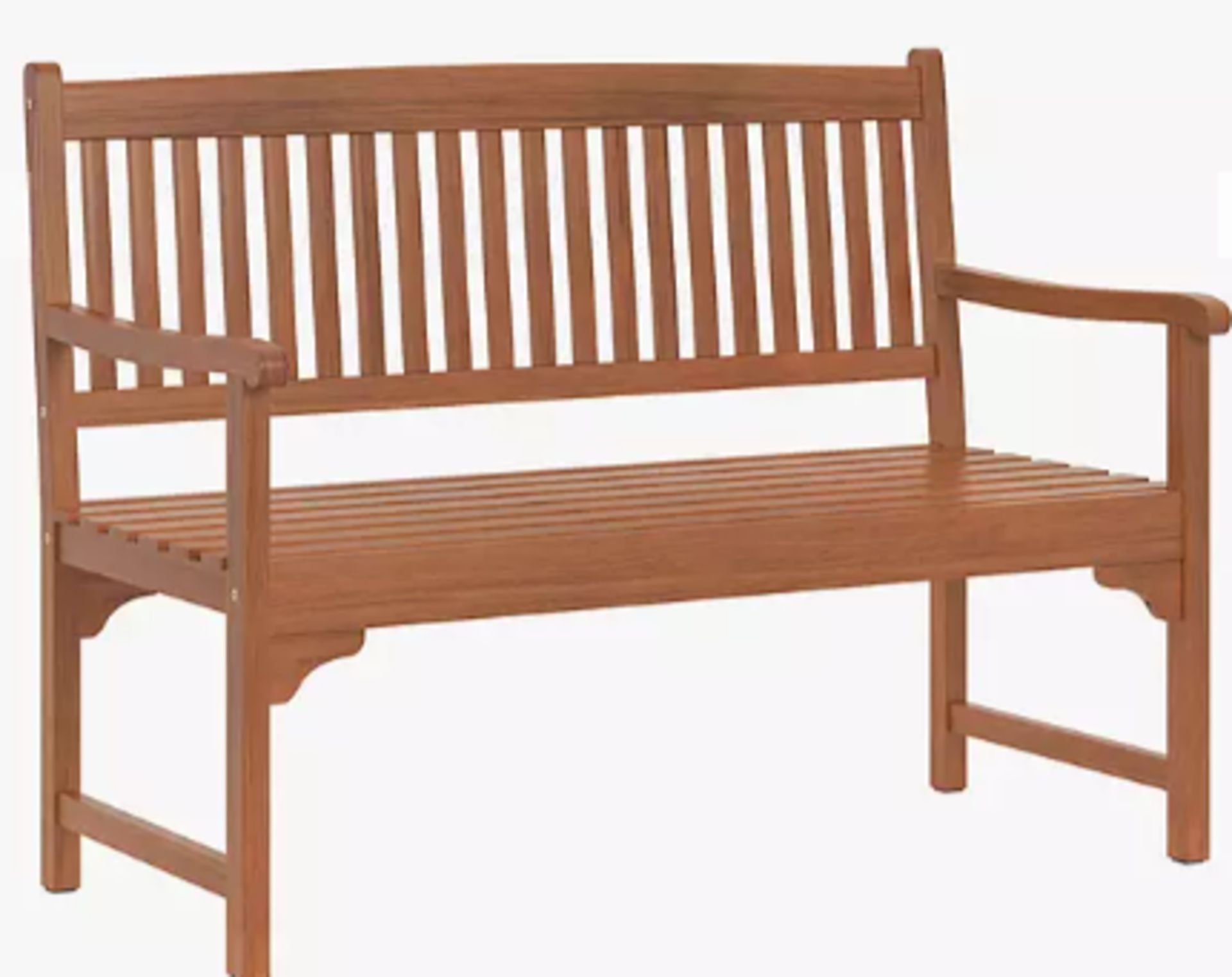 John Lewis ANYDAY 2-Seater Garden Bench, FSC-Certified (Eucalyptus Wood), Natural - Grading Info...