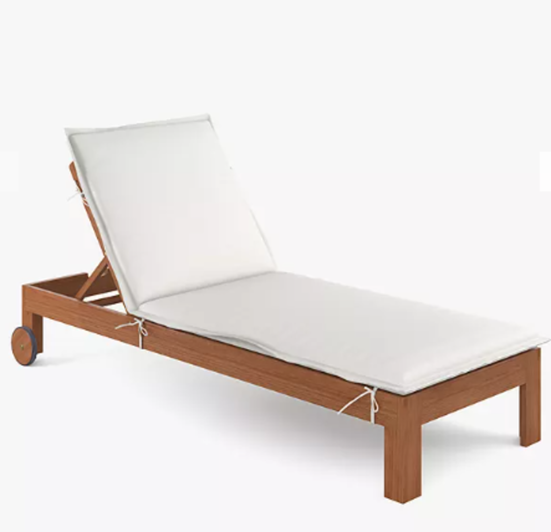 John Lewis Cove Garden Sun Lounger, FSC-Certified (Eucalyptus Wood), Natural-