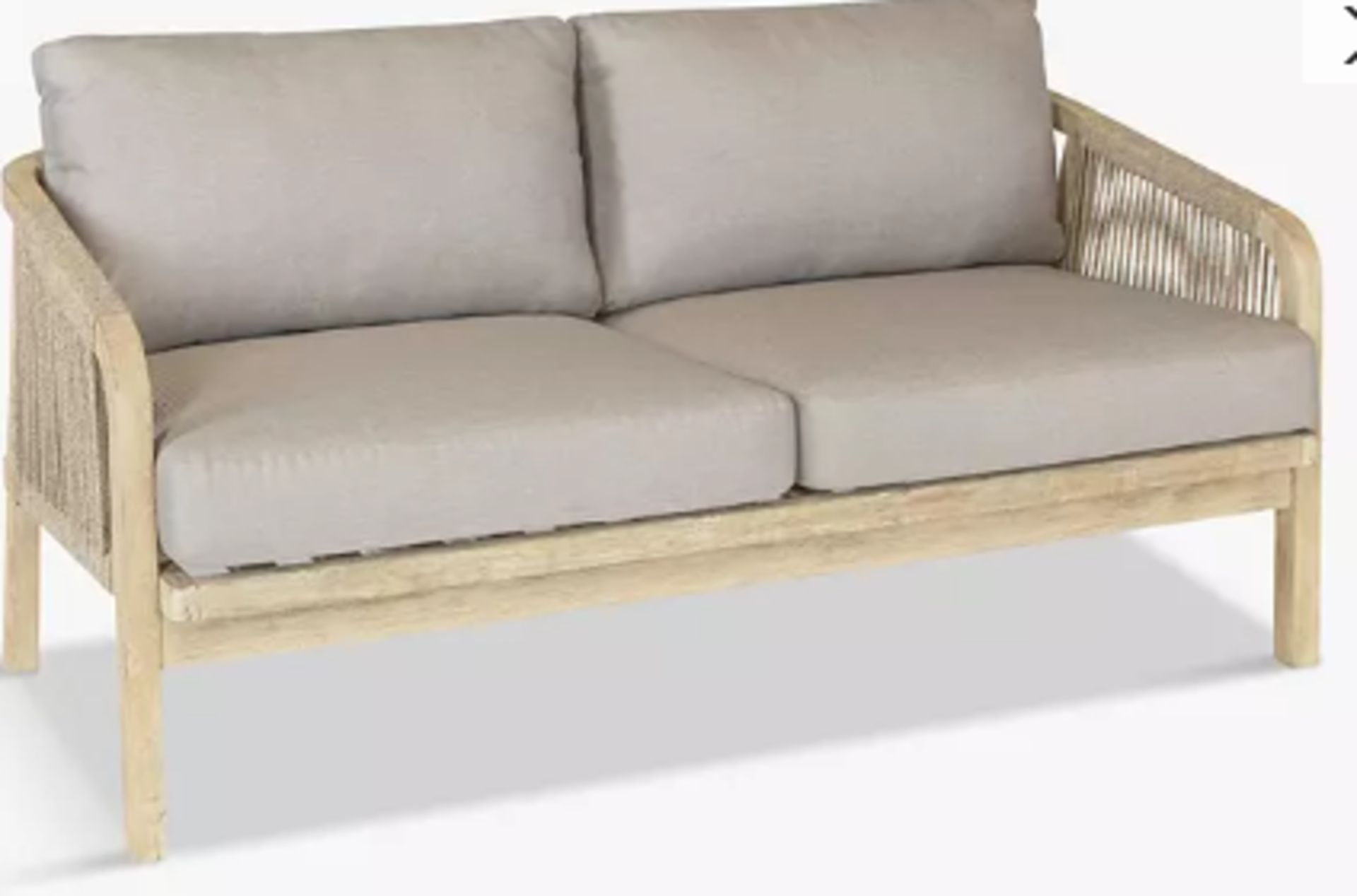 CRADLE ROPE SOFA 2 SEATER EUCA - Grading Info - 52125173 came in from DC damaged leg crac...