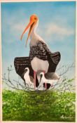 " Painted Stork"