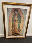 Virgin of Guadalupe' Framed ' 1998 - Offset Lithograph