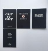 BANKSY Self-published books, Banging Your Head Against a Brick Wall, Existencilism.