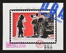 Limited Edition James Cauty (British, b. 1956 - ) Dead Dad 21 [Operation Magic Kingdom] Banksy