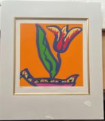 Gerry Baptist Limited Edition Print artist Signed numbered and titled Tulip