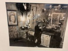 Original Signed Photograph of Mickey Rourke in the Wellington Nightclub