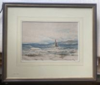 Loch Sunart signed watercolour by James Morris 1857-1942 Scottish Exhibited R.S.A