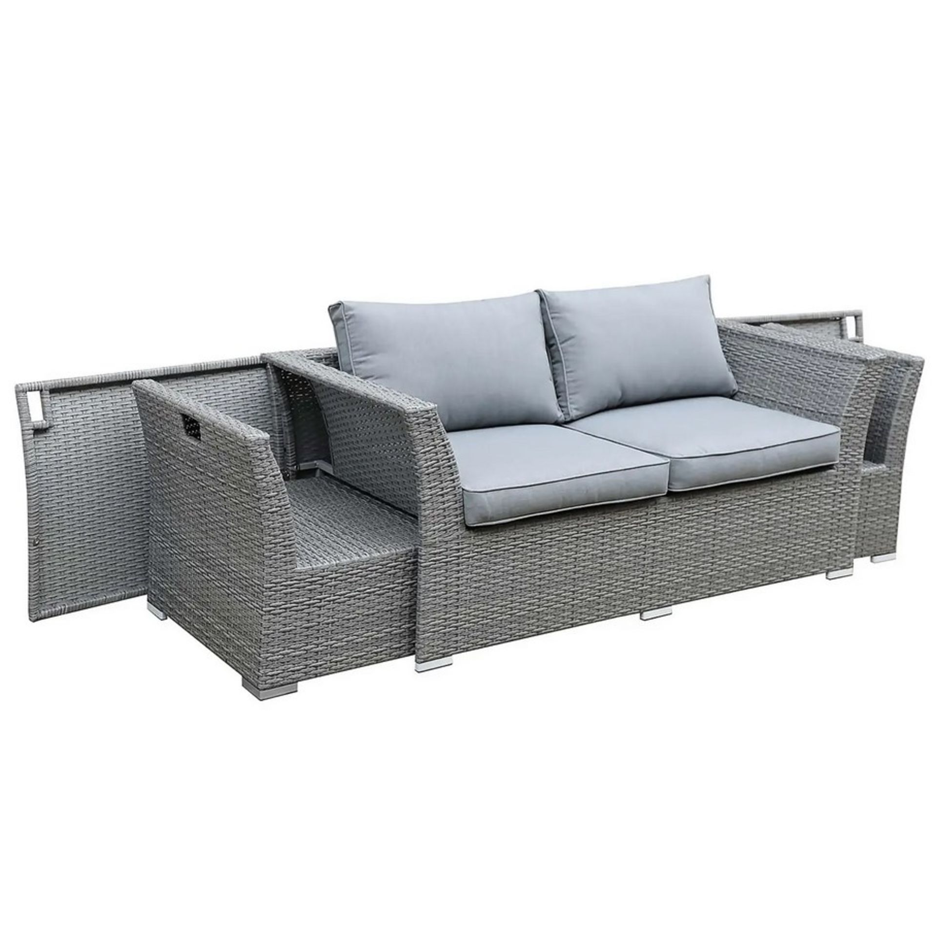 (21/P) RRP £800 When Complete. Bambrick Sofa Set. To Include 1x 2 Seater Sofa, 2x Chairs, 1x Coff... - Image 5 of 13