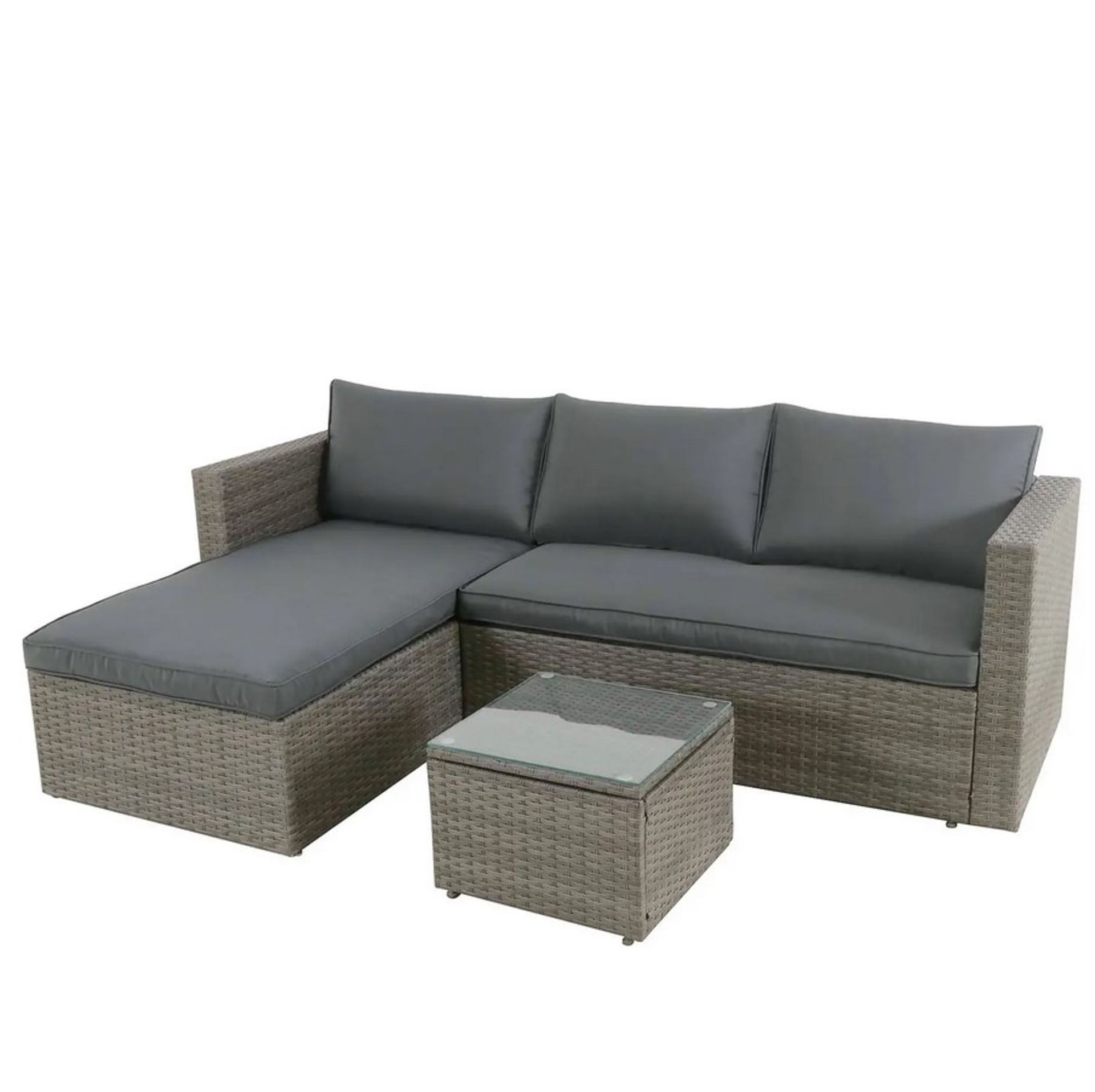 (20/P) RRP £345. Alexandria Left/Right Facing Corner Sofa Set. Powder Coated Steel Frame. Suitable.. - Image 4 of 8