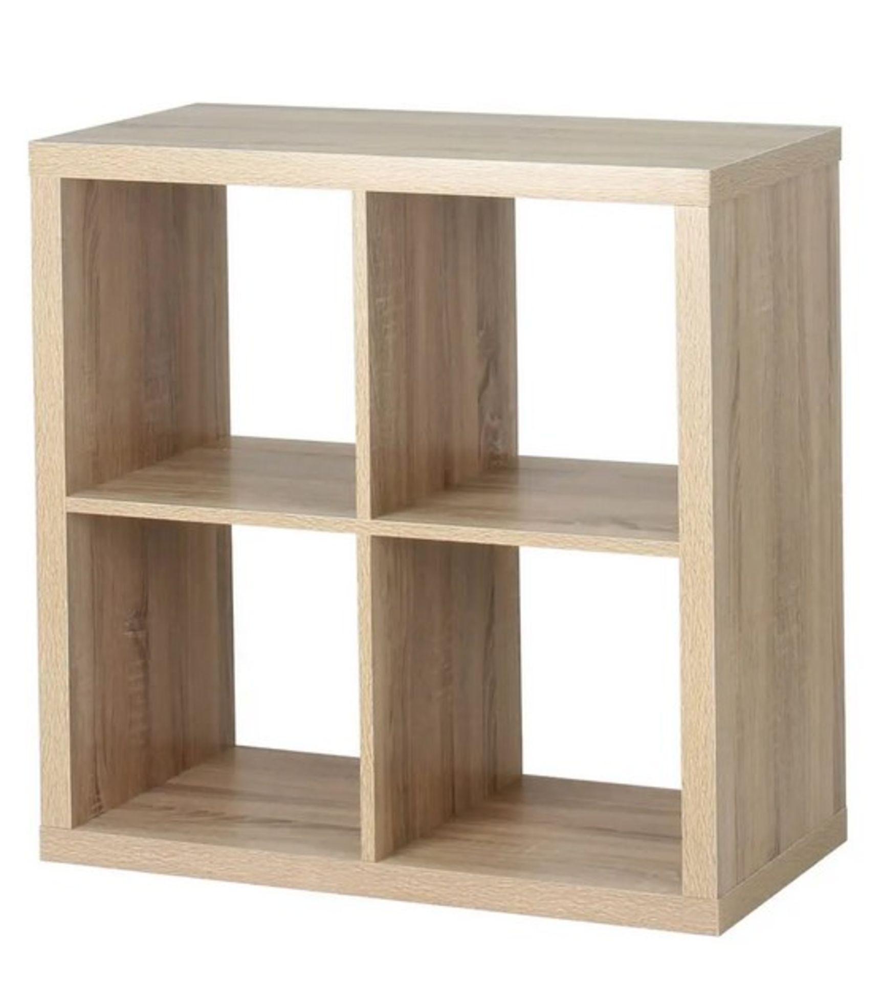 (33/P) Lot RRP £185. 5x Living Elements Clever Cube Items. 2x (2x2) Cube Storage Unit Oak Finish,... - Image 4 of 9