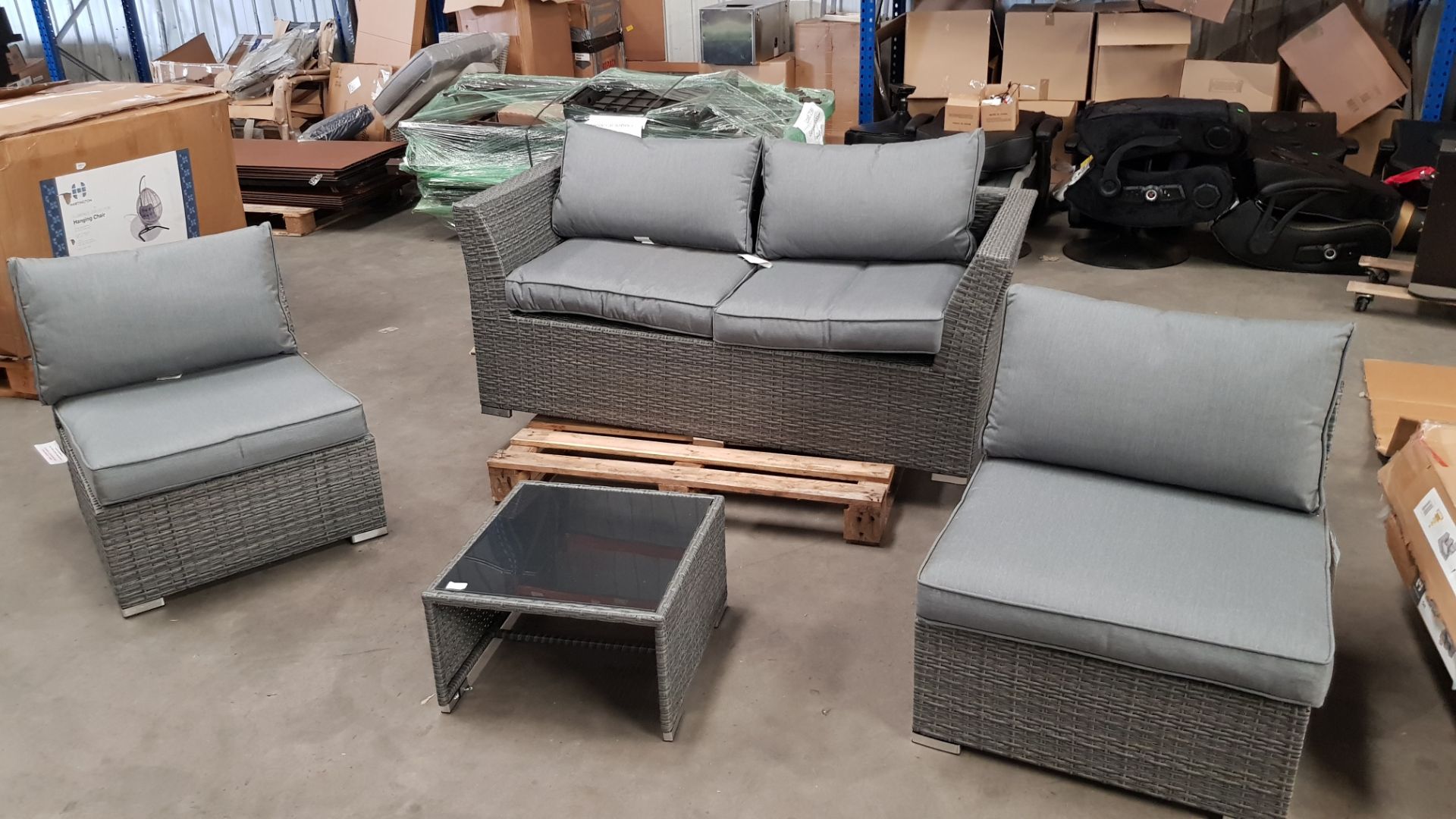 (21/P) RRP £800 When Complete. Bambrick Sofa Set. To Include 1x 2 Seater Sofa, 2x Chairs, 1x Coff... - Image 11 of 13