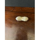 Miniature Novelty Peanut Hallmarked Mexican