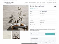 Tiles. Drift - Spring Frost 64 packs - RRP £1244