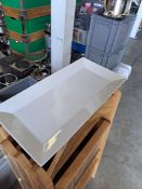 (Lot 44) 7 x Rectangle Meat Platter