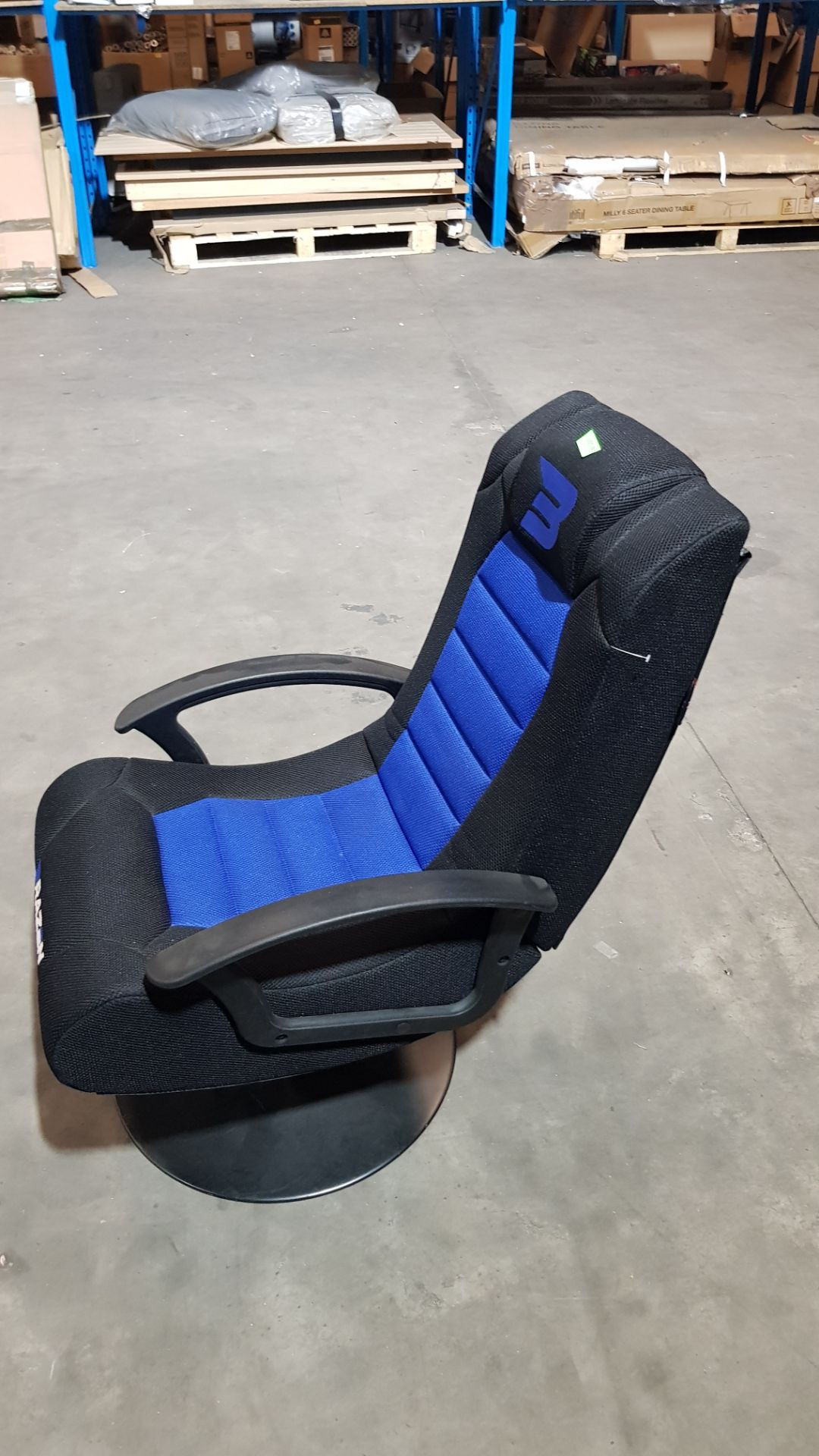 (29/R3) RRP £160. Brazen Pride 2.1 Wireless Gaming Chair (Blue/Black). Unit Assembled. (Lot Comes... - Image 12 of 13