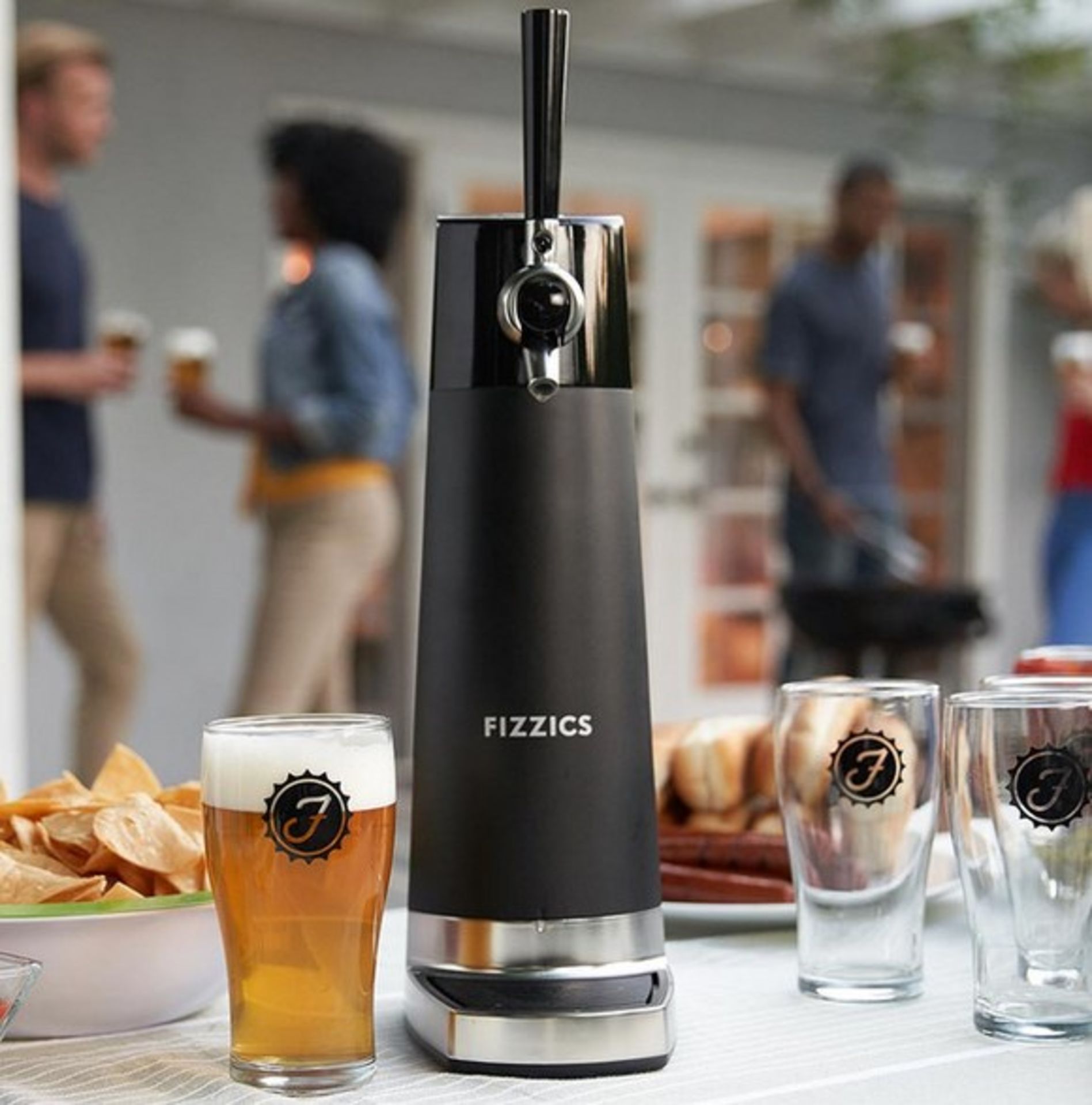 (51/5P) RRP £129.99. Fizzics Draft Pour Draft Beer Dispenser. Pull Your Own Pints At Home. Use Wi...