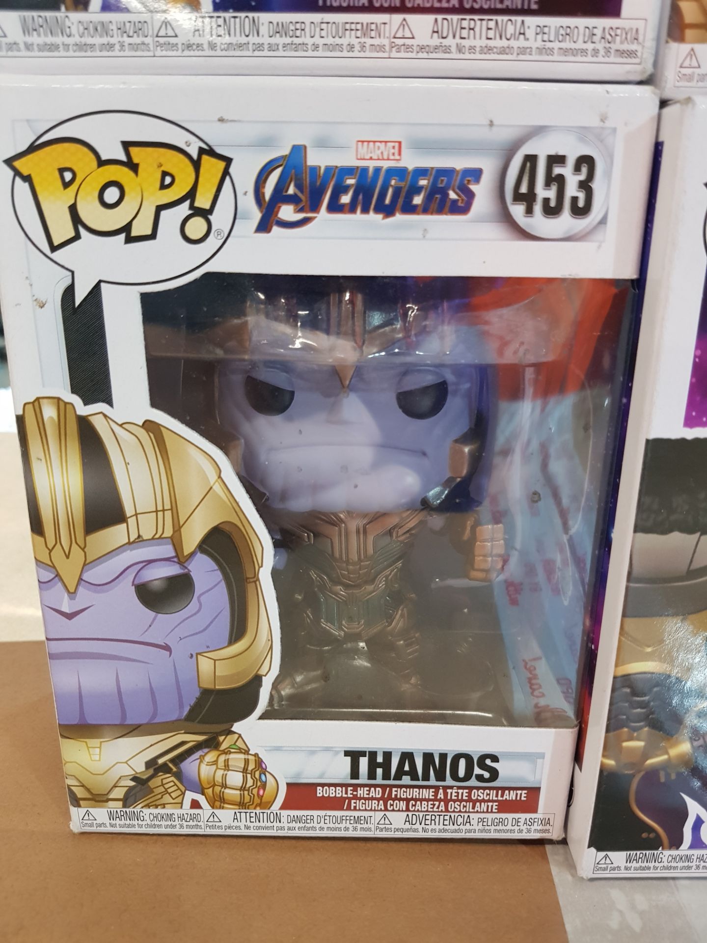 (69/5I) Lot RRP £90. 6x Marvel Funko Pop Items. To Include 3x TÕChalla Star Lord 871, 2x Thanos 4... - Image 6 of 7