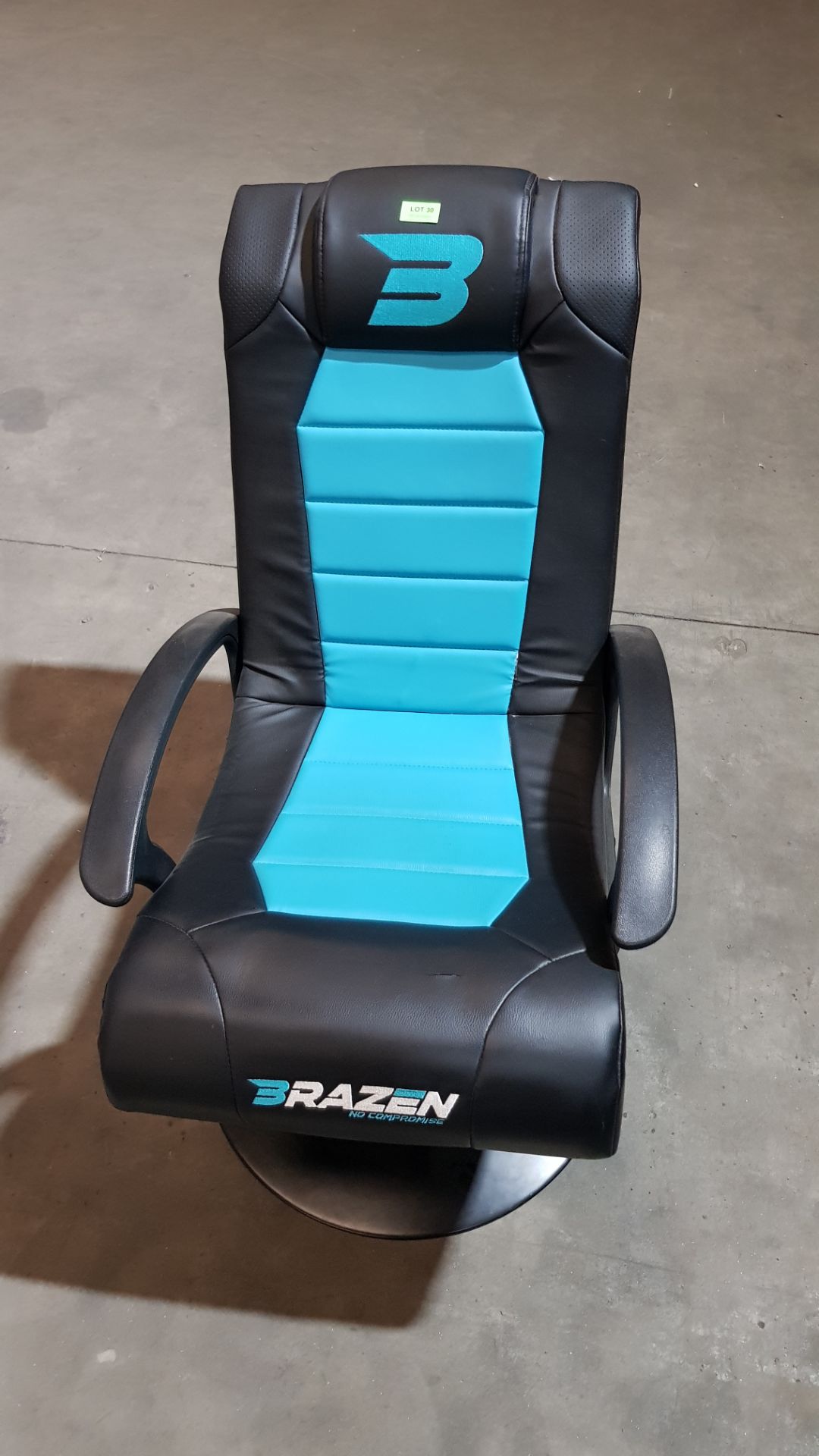 (30/R3) RRP £180. Brazen Stag 2.1 Esports Bluetooth Sound Gaming Chairs PU Leather. (Unit Assembl... - Image 8 of 12