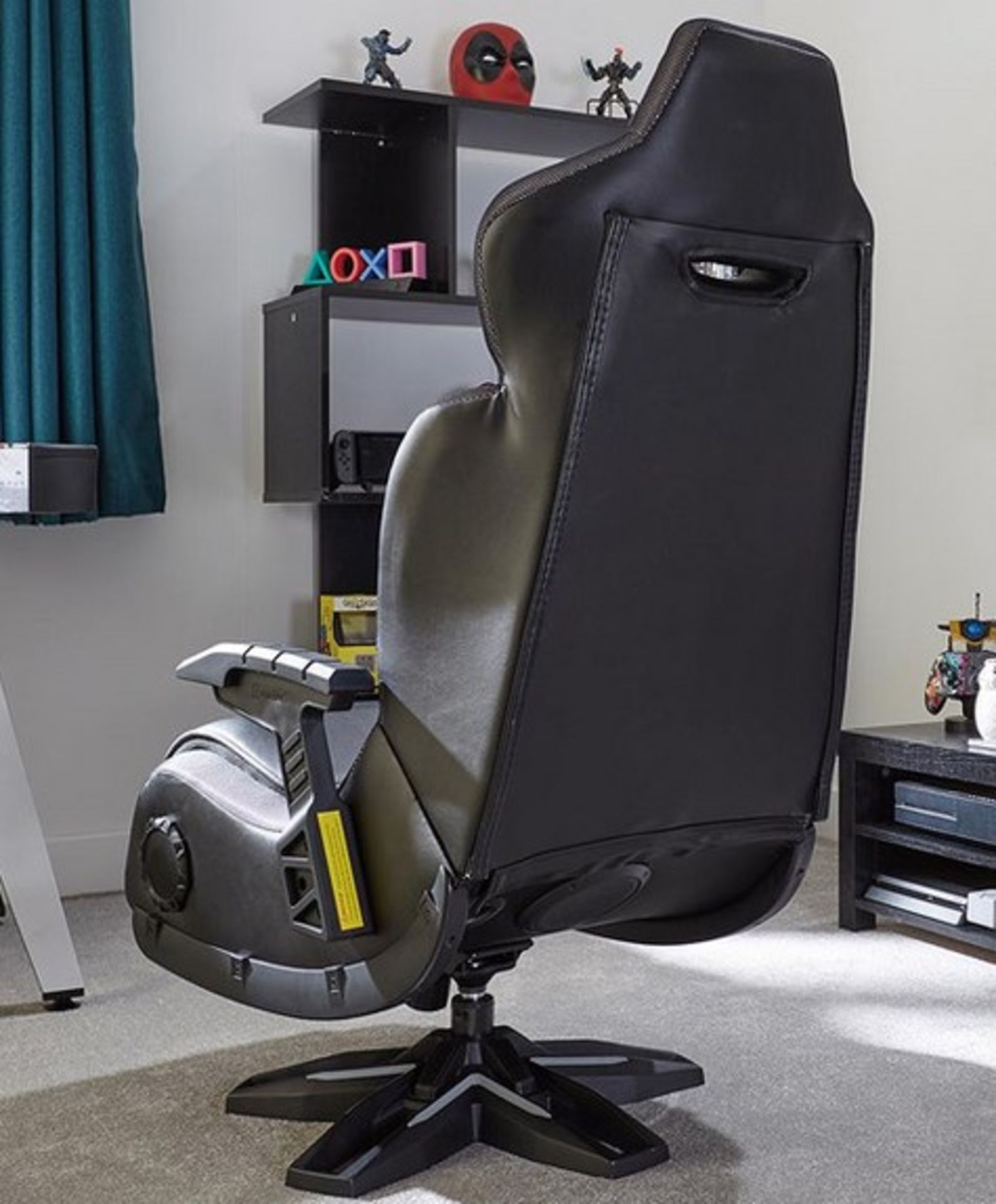 (13/P) RRP £399. X Rocker Evo Elite RGB 4.1 Pedestal Gaming Chair. - Image 4 of 5