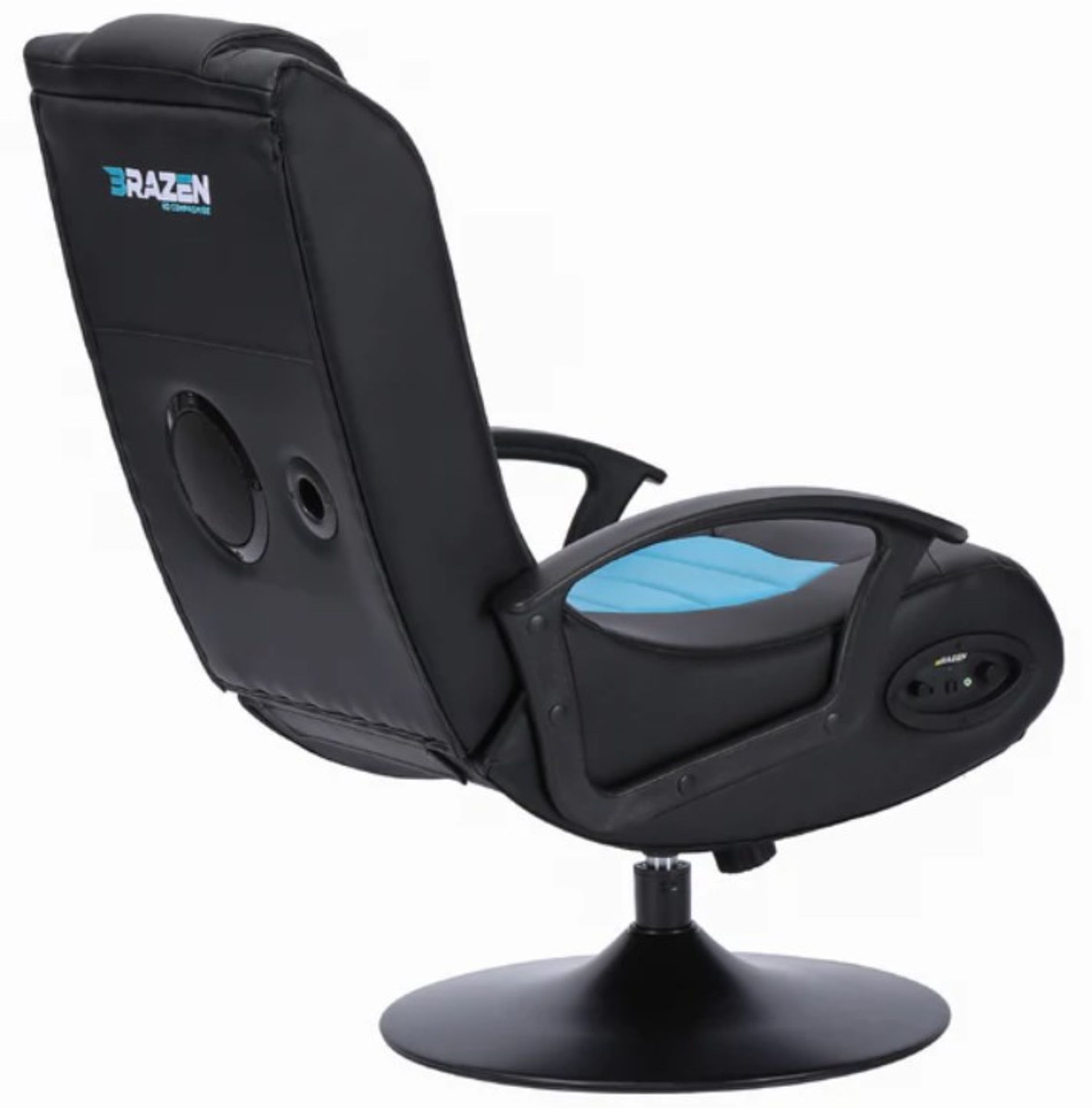 (30/R3) RRP £180. Brazen Stag 2.1 Esports Bluetooth Sound Gaming Chairs PU Leather. (Unit Assembl... - Image 3 of 12