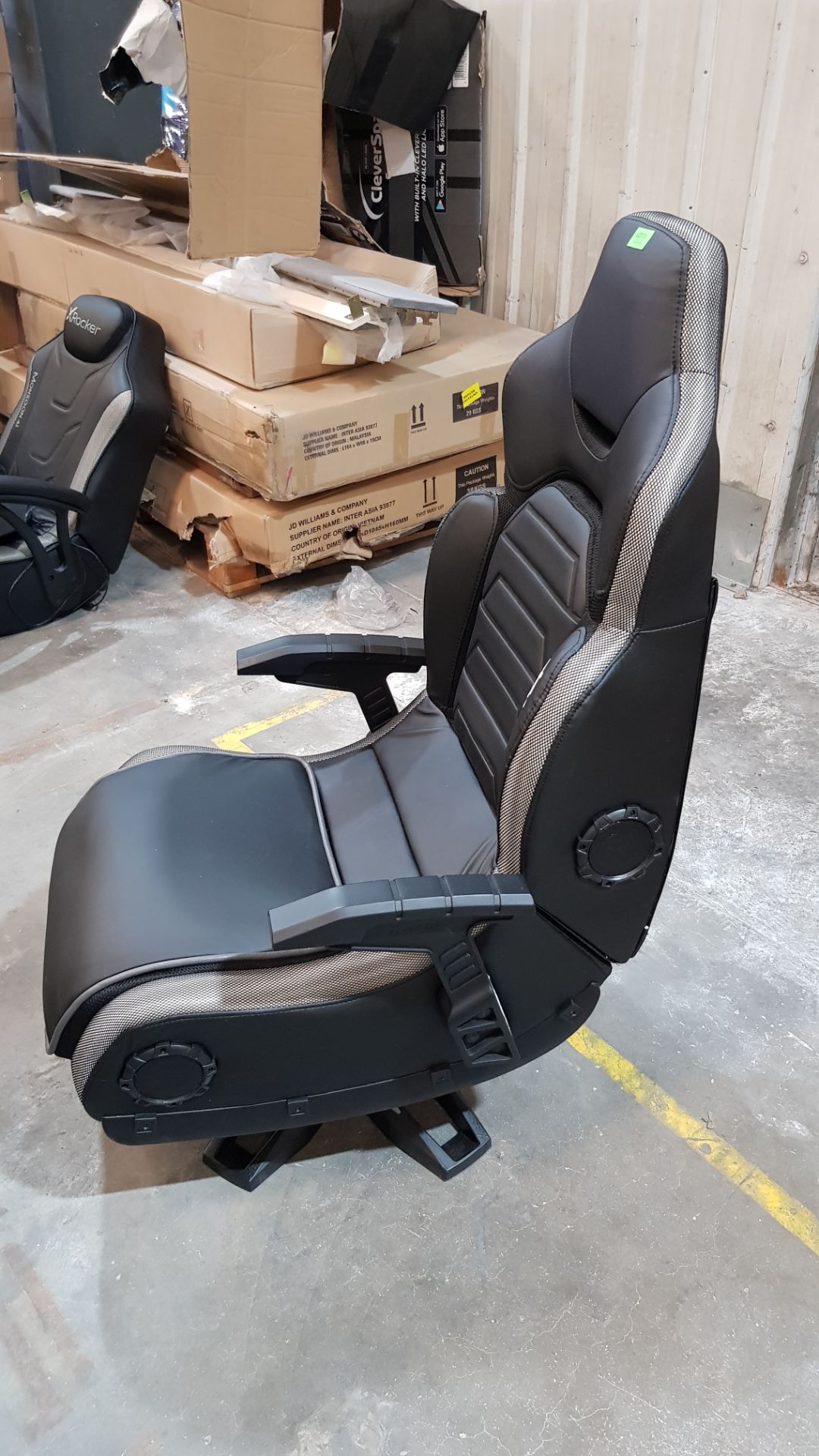 (31/R3) RRP £399. X Rocker Evo Elite LED 4.1 Audio Gaming Chair Black. (Unit Assembled. Lot Comes... - Image 11 of 12