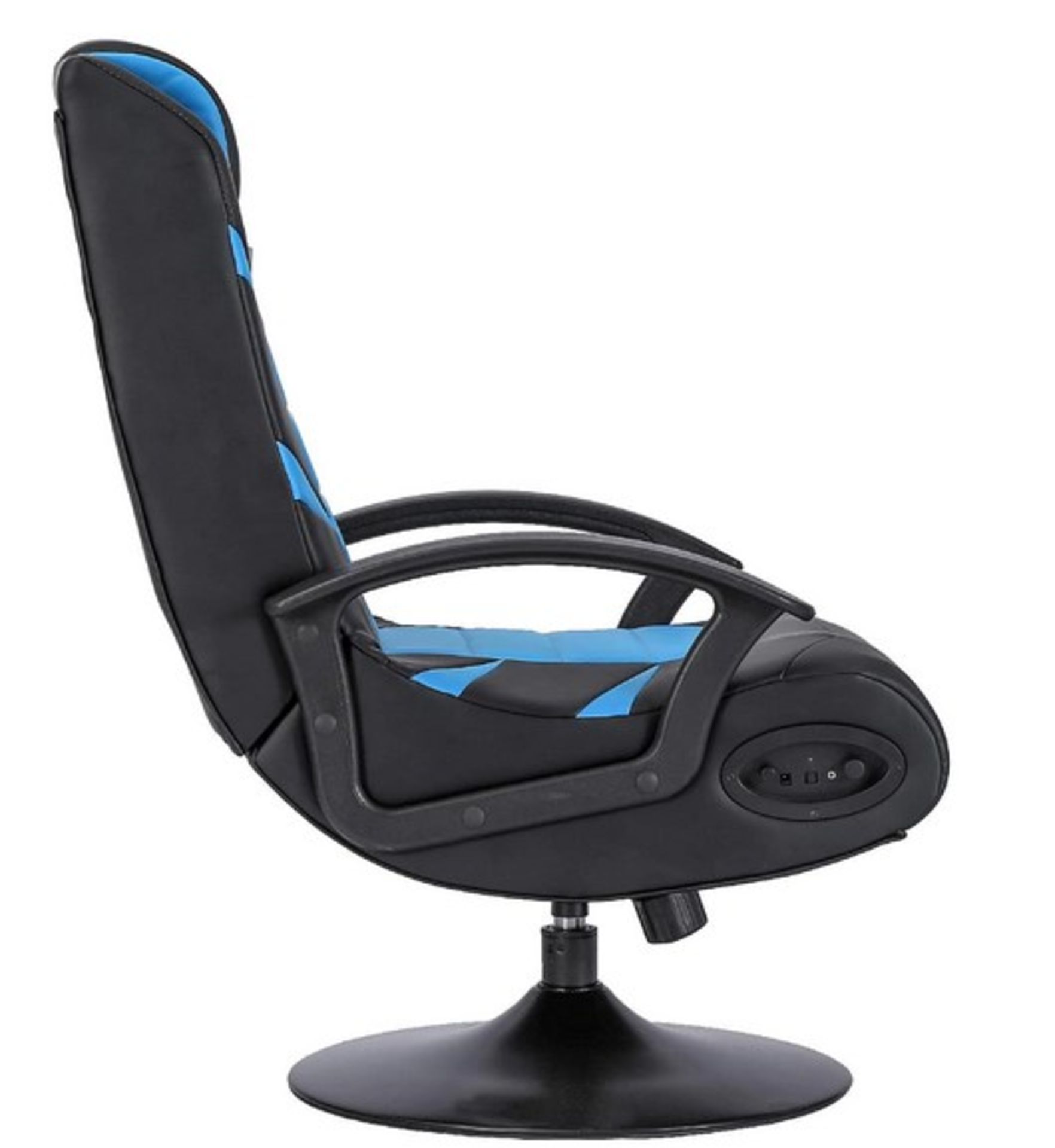 (29/R3) RRP £160. Brazen Pride 2.1 Wireless Gaming Chair (Blue/Black). Unit Assembled. (Lot Comes... - Image 2 of 13